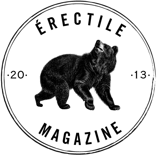 Erectile Magazine Logo Matthias Meunier Directeur artistique graphiste art director graphic designer